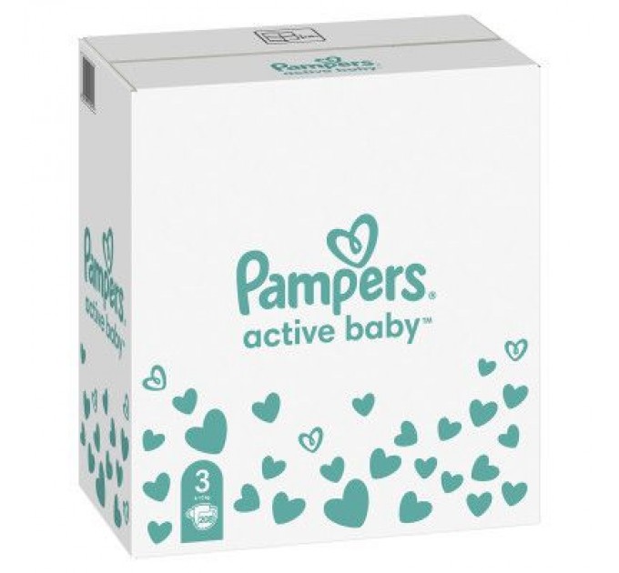 Pampers Підгузки Pampers Active Baby Midi Розмір 3 (6-10 кг) 208 шт (8001090910745)