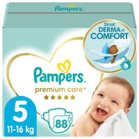 Підгузки Pampers Premium Care Junior 5 (11-16 кг) 88шт (4015400541813)