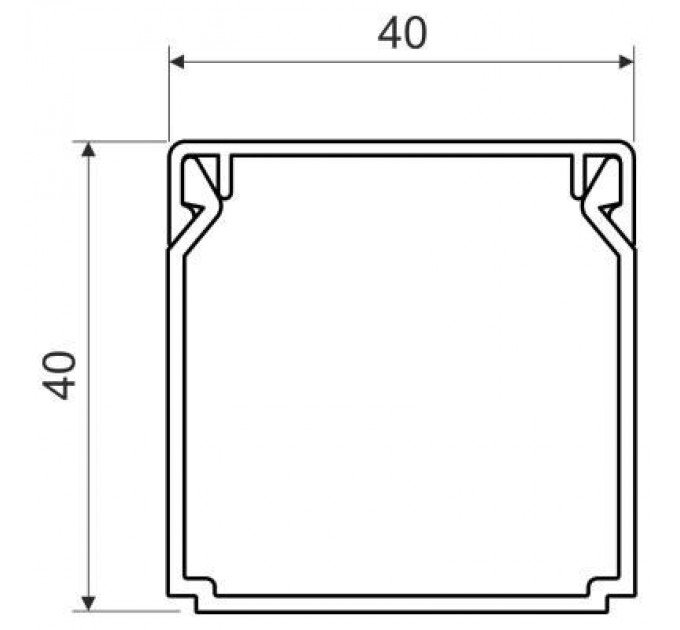 Kopos Короб Kopos LHD 40х40_HD (40х40 LHD)