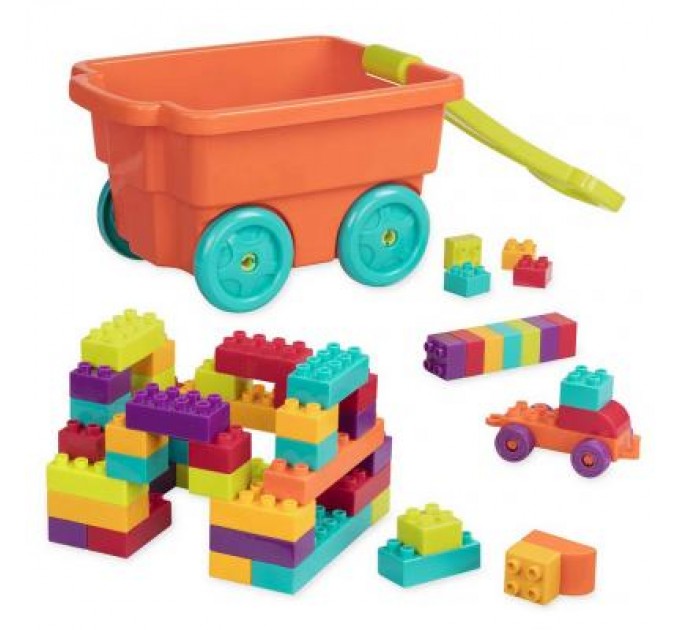 Battat Конструктор Battat Архітектор 54 деталі у візку (BT2539Z)