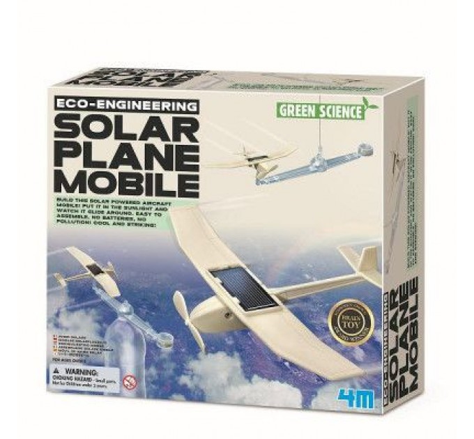 4М Набір для експериментів 4М Літак на сонячній батареї (00-03376)