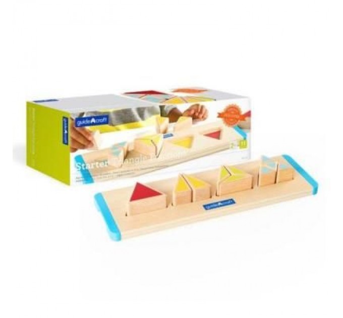 Guidecraft Розвиваюча іграшка Guidecraft Сортер Manipulatives Трикутники (G6745)
