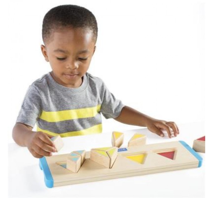 Guidecraft Розвиваюча іграшка Guidecraft Сортер Manipulatives Трикутники (G6745)