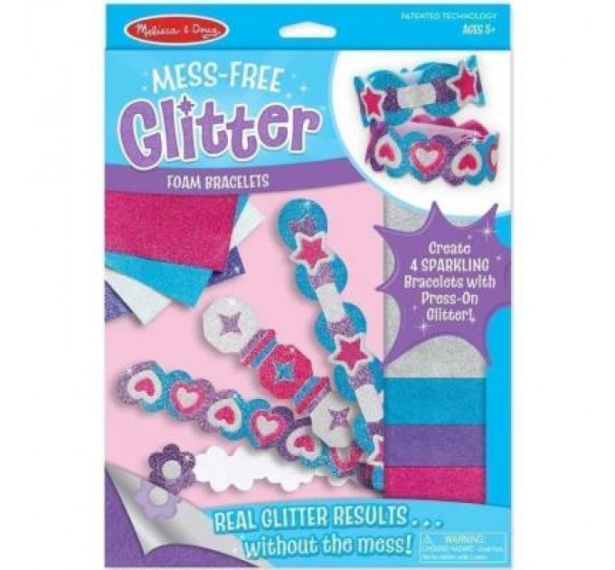 Melissa&Doug Набір для творчості Melissa&Doug Браслети з об'ємними блискучими наліпками (MD19506)