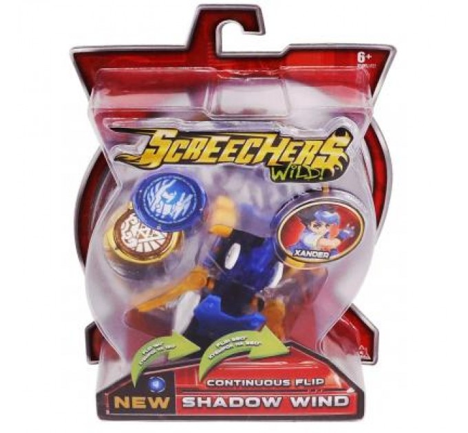 Screechers Wild ! Трансформер Screechers Wild ! S2 L1 Шедоу Вінд (EU684101)