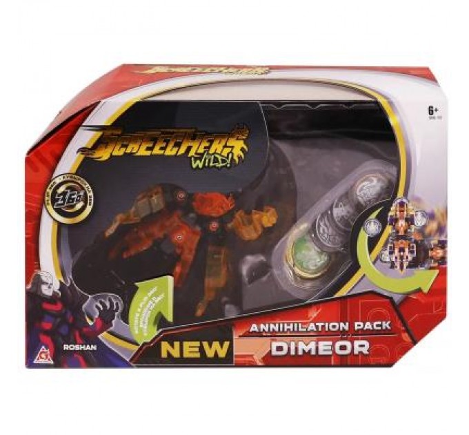 Screechers Wild ! Трансформер Screechers Wild ! S2 L3 Діміо (EU684502)