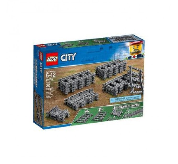 Конструктор LEGO City Рельси (60205)