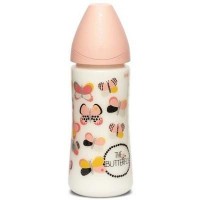 Пляшечка для годування Suavinex Крилаті історії 360 мл помаранчева (304827)