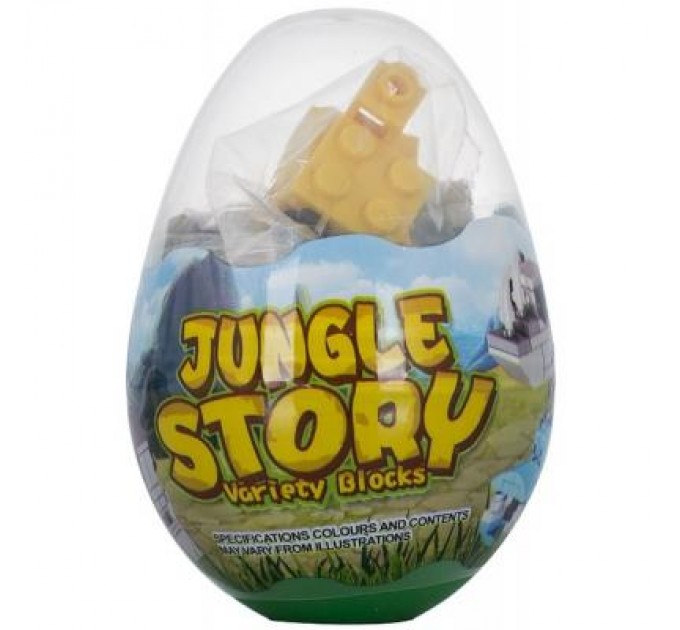 Конструктор Mindbox JUNGLE STORY в яйце в асорт (K31A)
