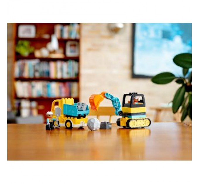 Конструктор LEGO Вантажівка і гусеничний екскаватор (10931)