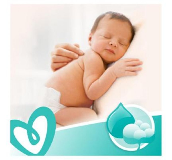 Pampers Дитячі вологі серветки Pampers Sensitive 52 шт (8001841041391)