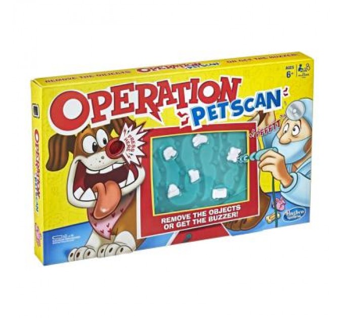 Hasbro Настільна гра Hasbro Операція Лікуємо собачку з ефектами (E9694)