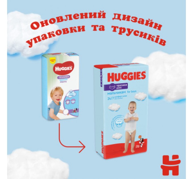 Huggies Підгузки Huggies Pants 3 M-Pack (6-11 кг) для хлопчиків 116 шт (5029054568026)