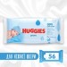 Huggies Дитячі вологі серветки Huggies Pure 56 шт (5029053550039)