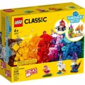 LEGO Конструктор LEGO Classic Прозорі кубики для творчості (11013)