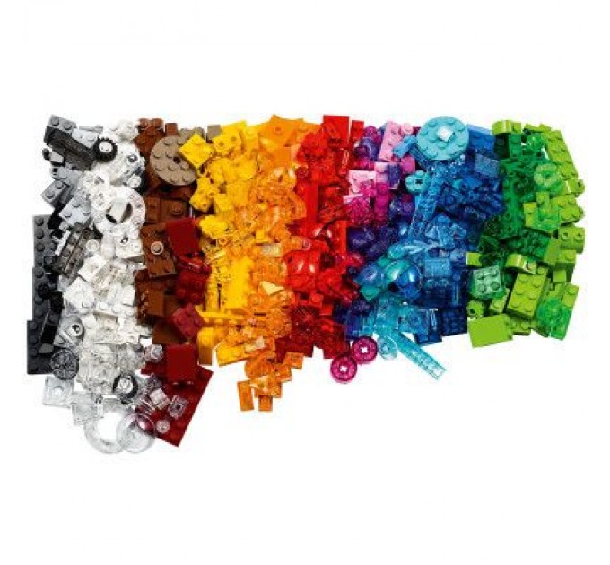 LEGO Конструктор LEGO Classic Прозорі кубики для творчості (11013)