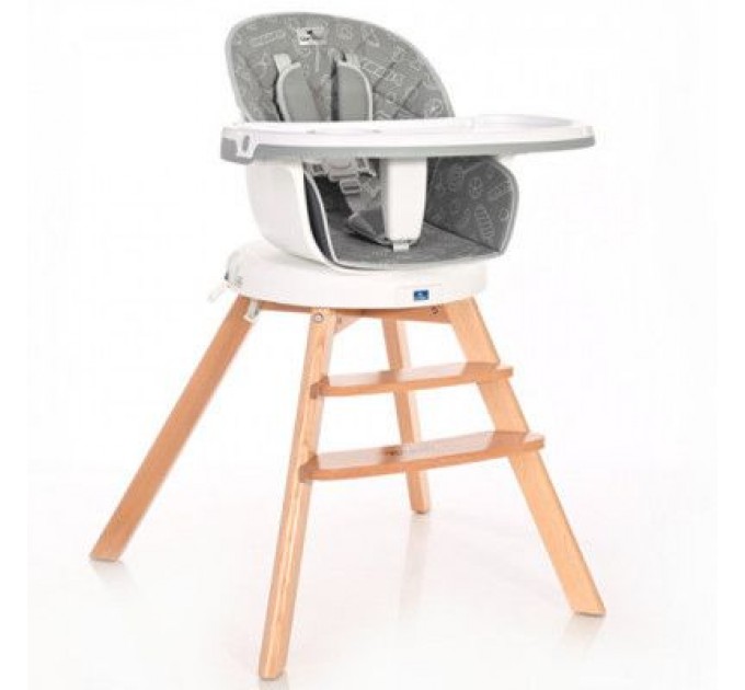 Bertoni/Lorelli Стілець для годування Bertoni/Lorelli NAPOLI grey candy (23730)
