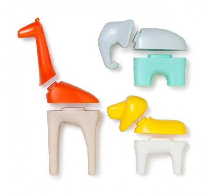 Kid O Розвиваюча іграшка Kid O конструктор - пазл Сафарі (10446)