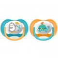 Philips AVENT Пустушка Philips AVENT Ultra Air Animal для хлопчиків 6-18 міс (SCF080/07)