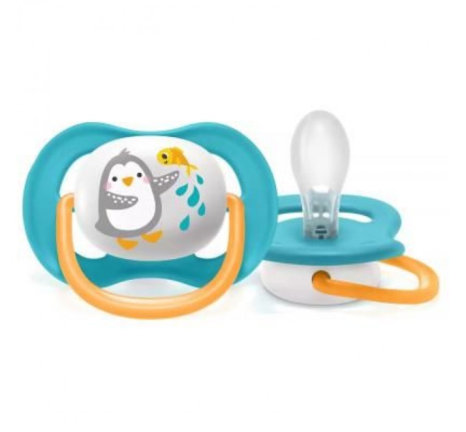 Philips AVENT Пустушка Philips AVENT Ultra Air Animal для хлопчиків 6-18 міс (SCF080/07)