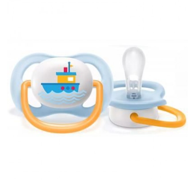 Philips AVENT Пустушка Philips AVENT Ultra Air I love… для хлопчиків 0-6 міс (SCF080/01)
