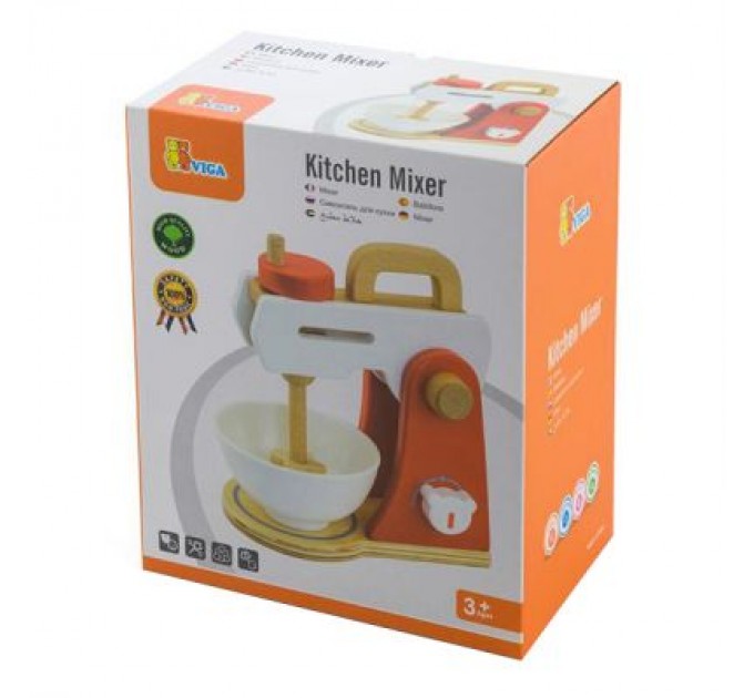 Viga Toys Ігровий набір Viga Toys міксер з дерева (50235FSC)