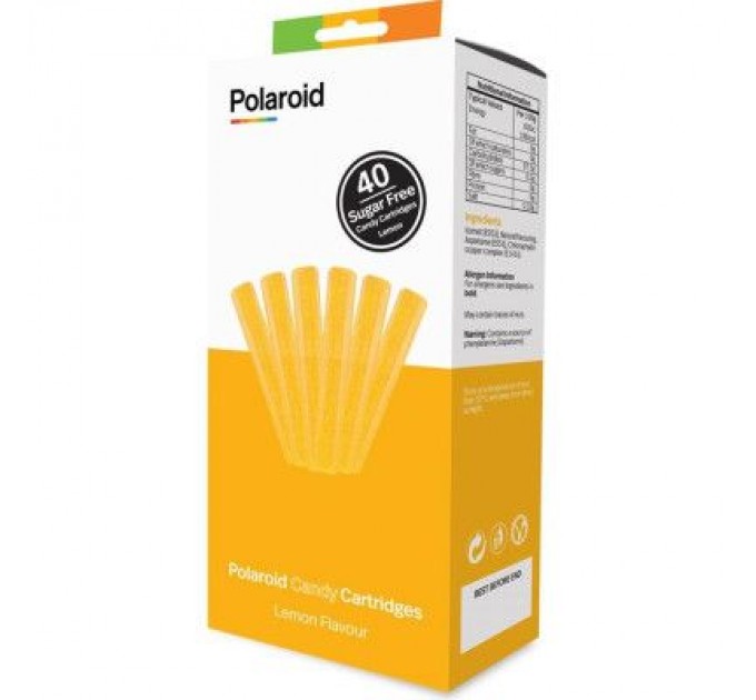 Polaroid Стрижень для 3D-ручки Polaroid Candy pen, лимон, жовтий ( 40шт) (PL-2507-00)