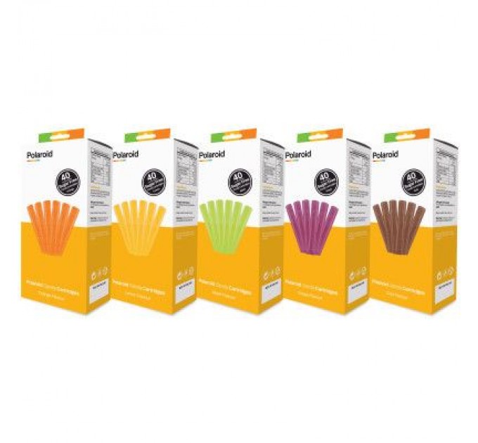 Polaroid Стрижень для 3D-ручки Polaroid Candy pen, апельсин, помаранчевий (40 шт (PL-2506-00)