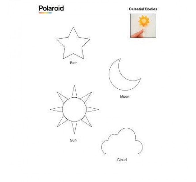 Polaroid Стрижень для 3D-ручки Polaroid Candy pen, апельсин, помаранчевий (40 шт (PL-2506-00)