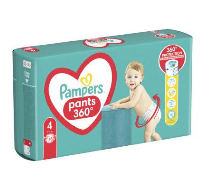 Pampers Підгузки Pampers трусики Pampers Pants Розмір 4 (9-15 кг) 48 шт. (8006540068755)