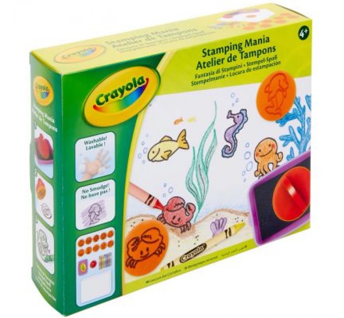 Crayola Набір для творчості Crayola Штампоманія (256275.006)