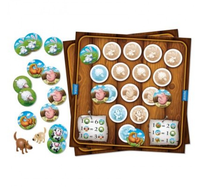 Настільна гра Granna Суперфермер 3 в 1 (84085)