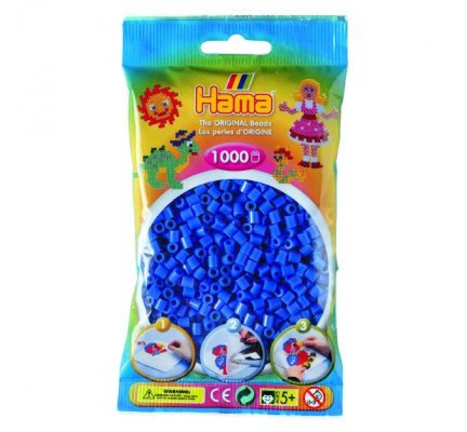 Hama Набір для творчості Hama світло-блакитних намистин 1000 шт термомозаіка (207-09)