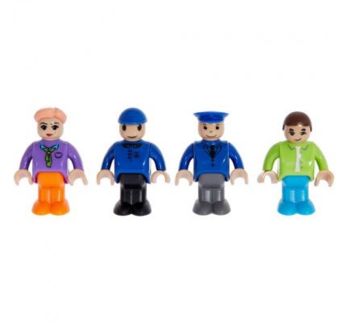 Конструктор ZIPP Toys Потяг DF11 Z з рельсами, синій на радіокеруванні (98220)