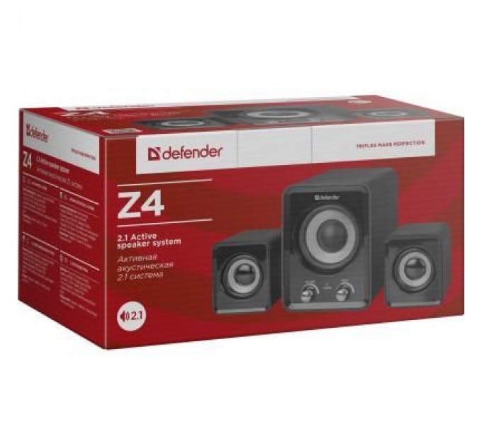 Defender Акустична система Defender Z4 11W USB black (65508)