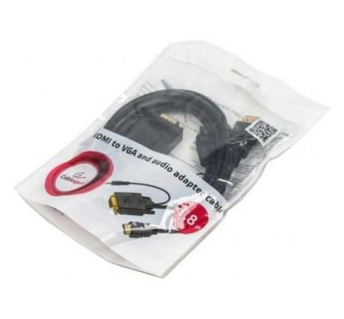 Cablexpert Перехідник HDMI to VGA Cablexpert (A-HDMI-VGA-03-6)