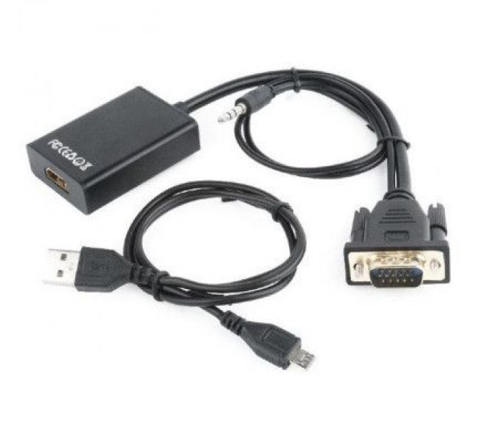 Cablexpert Перехідник VGA to HDMI Cablexpert (A-VGA-HDMI-01)