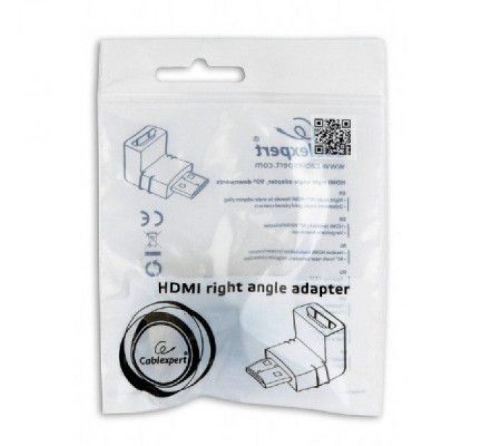 Cablexpert Перехідник HDMI M to HDMI F Cablexpert (A-HDMI90-FML)