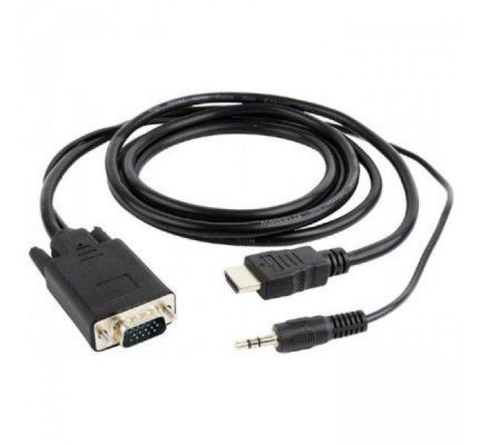 Cablexpert Перехідник HDMI to VGA 5.0m Cablexpert (A-HDMI-VGA-03-5M)