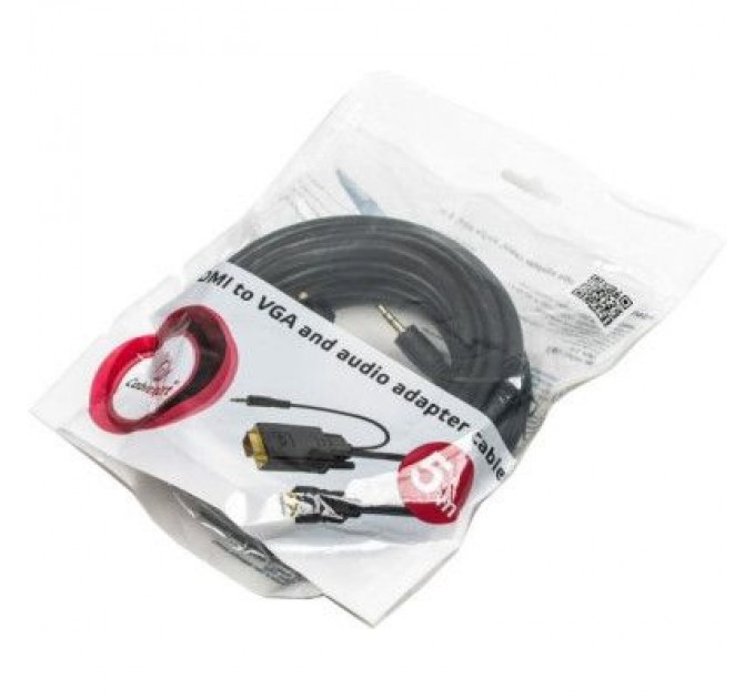 Cablexpert Перехідник HDMI to VGA 5.0m Cablexpert (A-HDMI-VGA-03-5M)