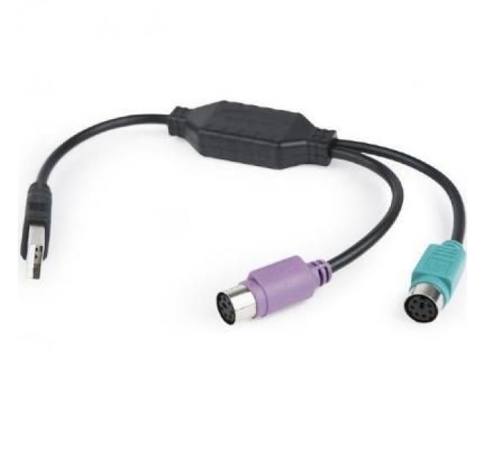 Cablexpert Перехідник USB to PS/2 Cablexpert (UAPS12-BK)
