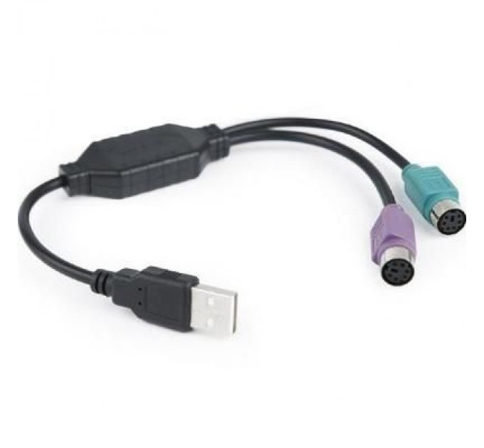 Cablexpert Перехідник USB to PS/2 Cablexpert (UAPS12-BK)