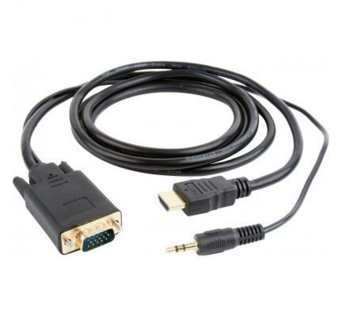Cablexpert Перехідник HDMI to VGA 3.0m Cablexpert (A-HDMI-VGA-03-10)