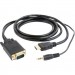 Cablexpert Перехідник HDMI to VGA 3.0m Cablexpert (A-HDMI-VGA-03-10)