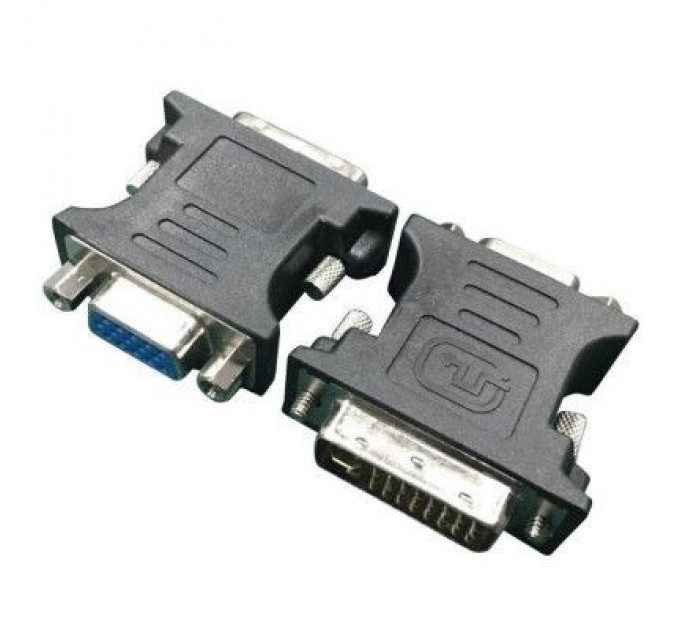 Cablexpert Перехідник DVI (24+5 пин)/VGA, M/F HD (3 ряда) Cablexpert (A-DVI-VGA-BK)