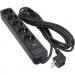 Patron Мережевий фільтр живлення Patron 5.0 m3*1mm2 (SP-1055) 5 розеток BLACK (EXT-PN-SP-1055)