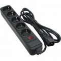 Patron Мережевий фільтр живлення Patron 2 m3*1mm2 (SP-1055U) 5 розеток BLACK (EXT-PN-SP-1055U)