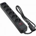 Patron Мережевий фільтр живлення Patron 1 m3*1mm2 (SP-1063U) 6 розеток BLACK (EXT-PN-SP-1063U)