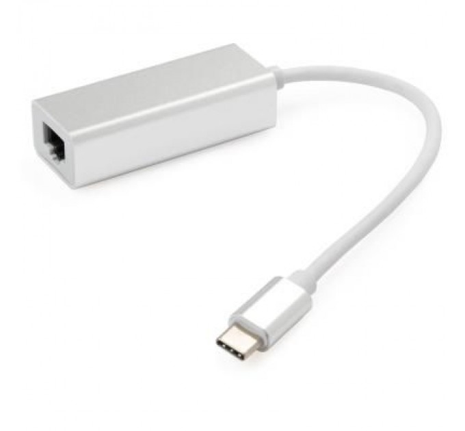 Vinga Перехідник Type-C to Gigabit LAN aluminium Vinga (VCPATC2GBLNS)