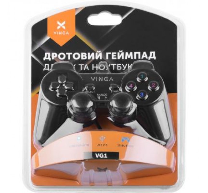 Vinga Геймпад Vinga VG1 Black